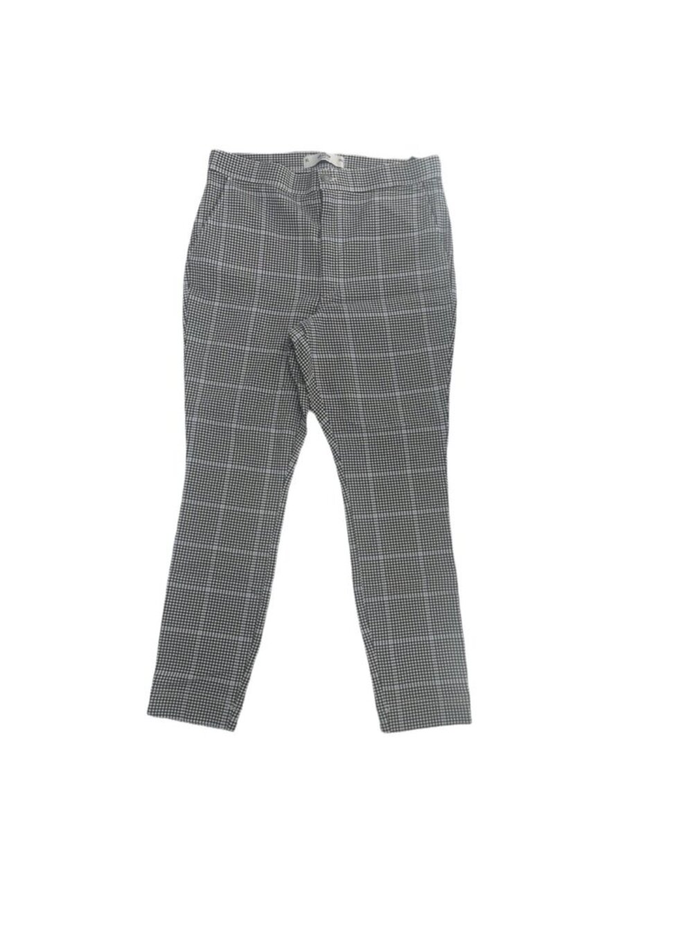 Hollister Pants XL Gray Plaid Ultra High Rise Houndstooth Ankle Trousers Preppy
